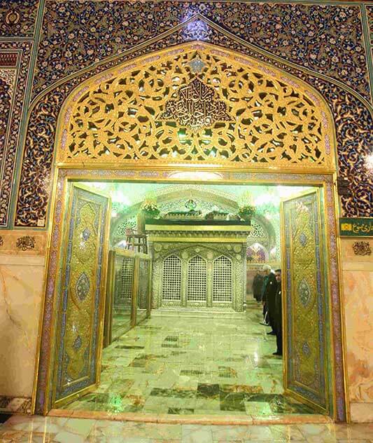 حرم امام رضا - فرزندان عاشورایی